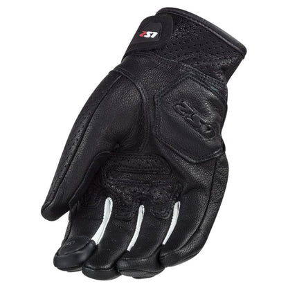 LS2 Spark Mens Gloves White Black