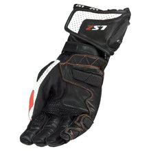 LS2 Swift Racing Gloves Black White Red