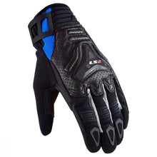 LS2 All Terrain Mens Gloves Black Blue