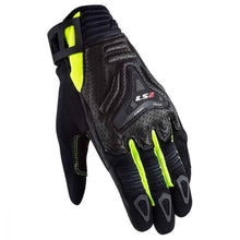 LS2 All Terrain Mens Gloves Black Yellow