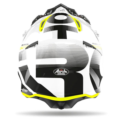 Airoh Aviator Ace Nemesi White Motocross Helmet