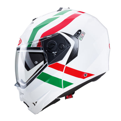 Caberg Duke II Super Legend Italia White Flip Front Helmet