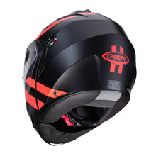 Caberg Duke II Super Legend Matt Black Red Flo Flip Front Helmet