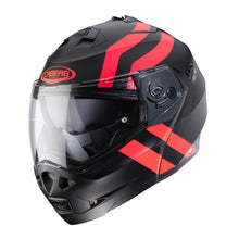 Caberg Duke II Super Legend Matt Black Red Flo Flip Front Helmet