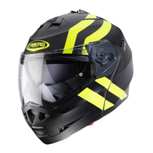 Caberg Duke II Super Legend Matt Black Yellow Flip Front Helmet