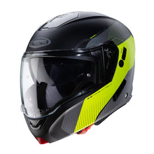 Caberg Horus Scout Matt Black Yellow Flip Front Helmet