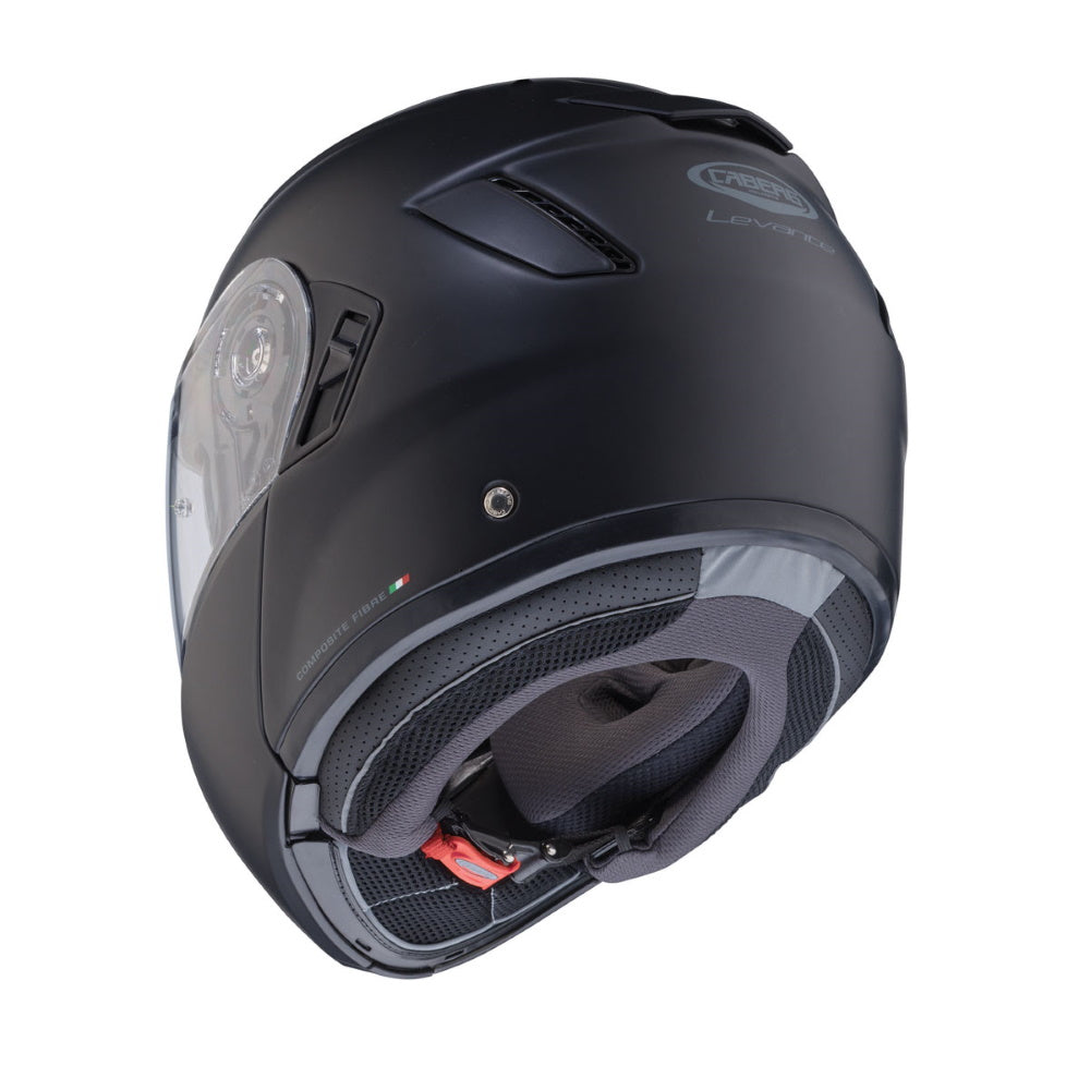 Caberg Levo Matt Black Flip Front Helmet