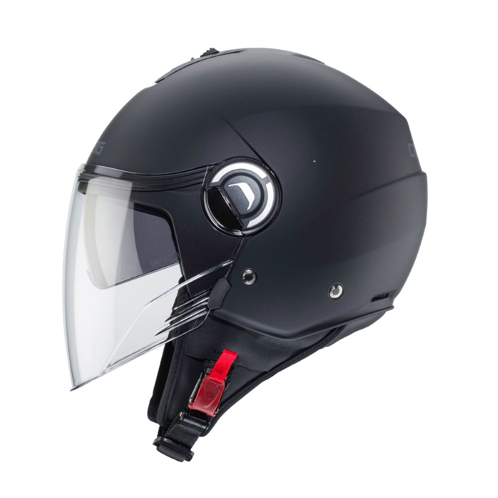 Caberg Riviera V4 Matt Black Open Face Helmet