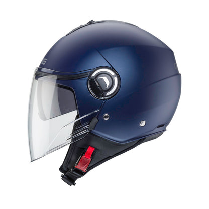 Caberg Riviera V4 Matt Blue Open Face Helmet