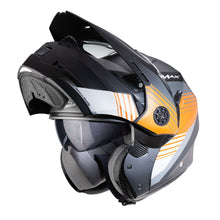 Caberg Tourmax Titan Matt Gun Orange White Flip Front Helmet