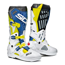 Sidi Atojo SRS Yellow Flo White Blue Boots
