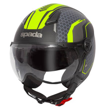 Spada Hellion Arrow Matt Black Fluo Open Face Helmet