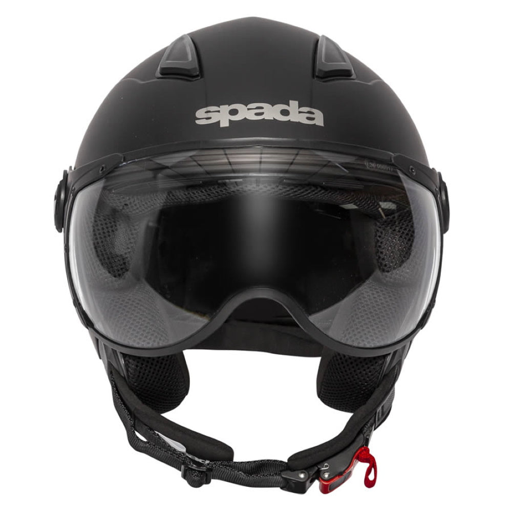 Spada Hellion Matt Black Open Face Helmet
