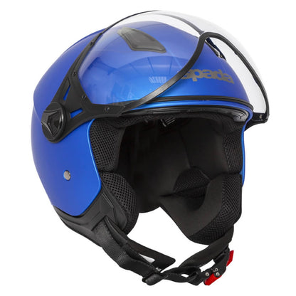 Spada Hellion Blue Open Face Helmet
