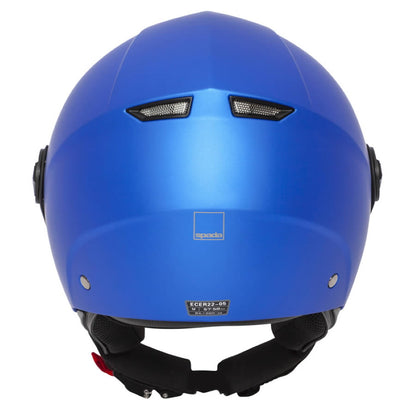 Spada Hellion Blue Open Face Helmet