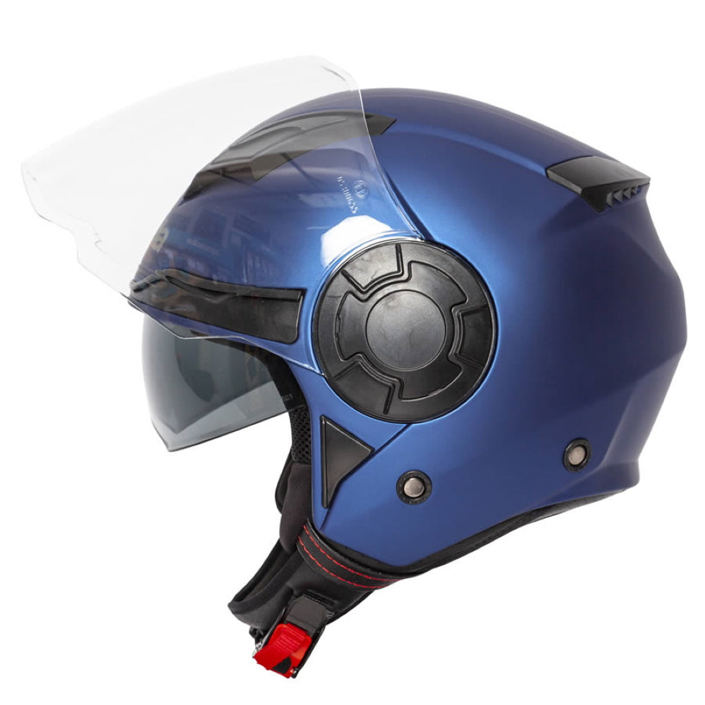Spada Lycan Blue Open Face Helmet