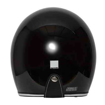 Spada Classic Black Open Face Helmet