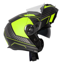 Spada Orion Whip Matt Black Flo Flip Front Helmet