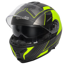 Spada Orion Whip Matt Black Flo Flip Front Helmet