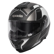 Spada Orion Whip Matt Black Silver Flip Front Helmet