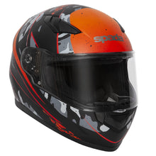 Spada Raiden Camo Orange Full Face Helmet