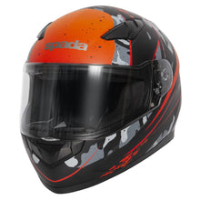 Spada Raiden Camo Orange Full Face Helmet