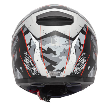 Spada Raiden Camo White Full Face Helmet