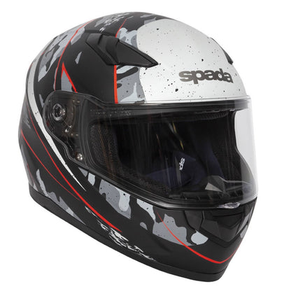 Spada Raiden Camo White Full Face Helmet