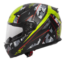 Spada Raiden Camo Yellow Full Face Helmet