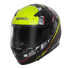 Spada Raiden Camo Yellow Full Face Helmet