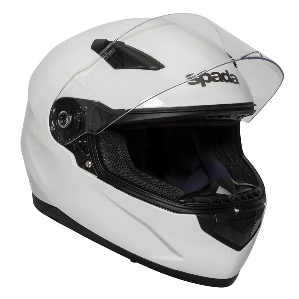 Spada Raiden White Full Face Helmet