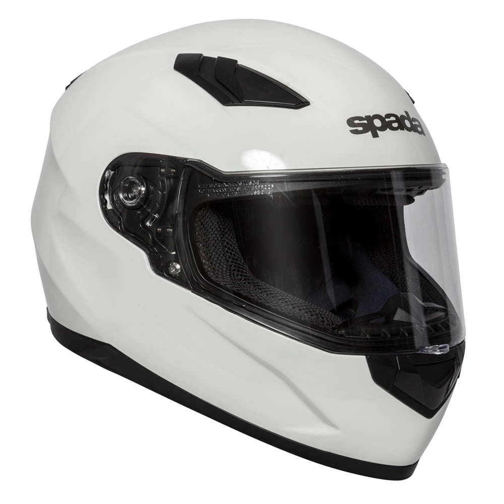 Spada Raiden White Full Face Helmet