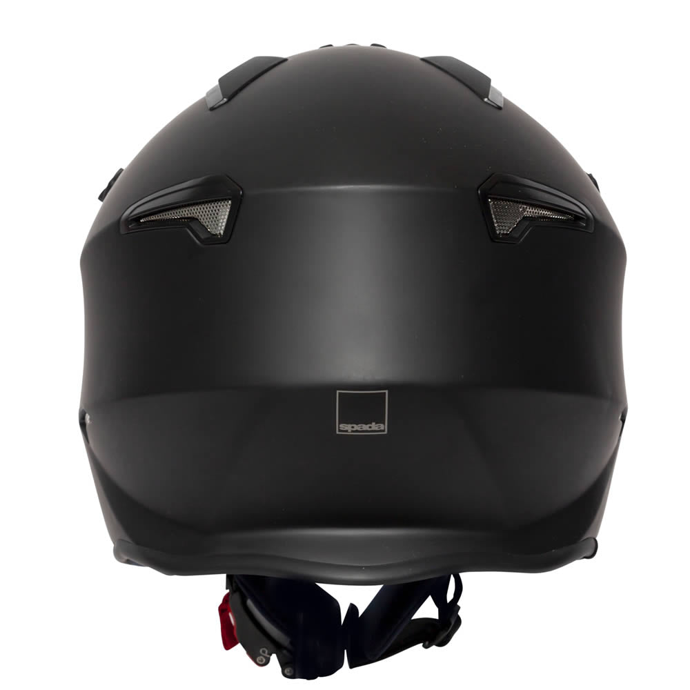 Spada Rock Matt Black Open Face Helmet