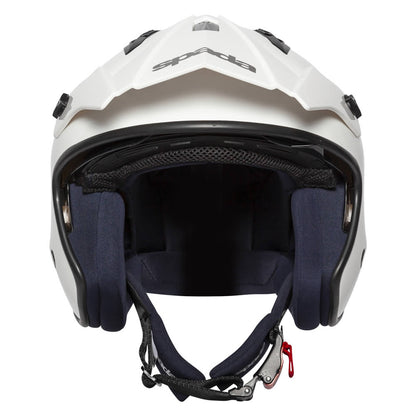 Spada Rock White Open Face Helmet