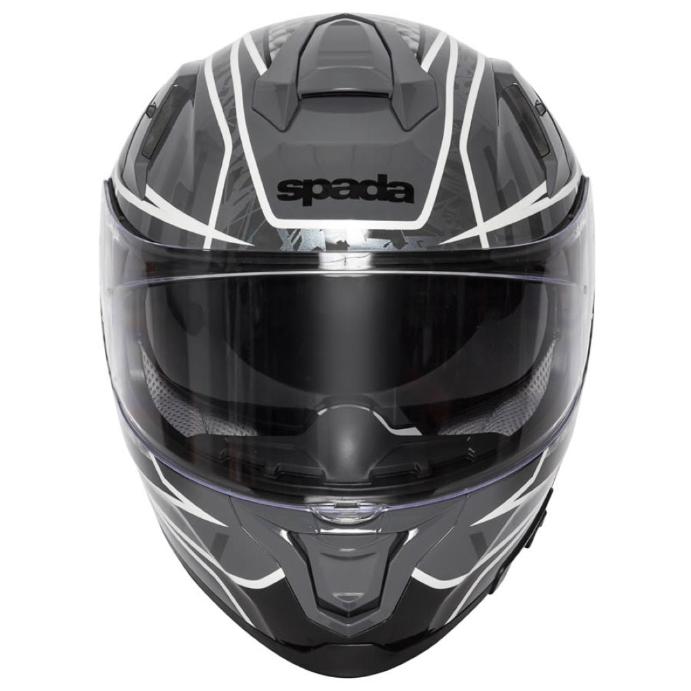 Spada SP1 Raptor Matt Black Grey Full Face Helmet