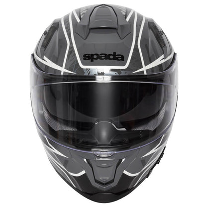 Spada SP1 Raptor Matt Black Grey Full Face Helmet