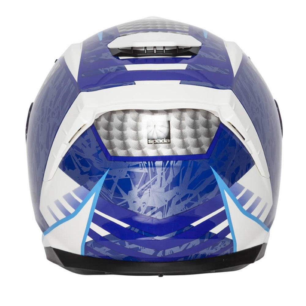 Spada SP1 Raptor White Blue Full Face Helmet