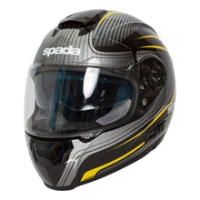 Spada SP16 Monarch Black Yellow Full Face Helmet