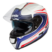 Spada SP16 Monarch White Red Blue Full Face Helmet