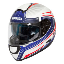 Spada SP16 Monarch White Red Blue Full Face Helmet