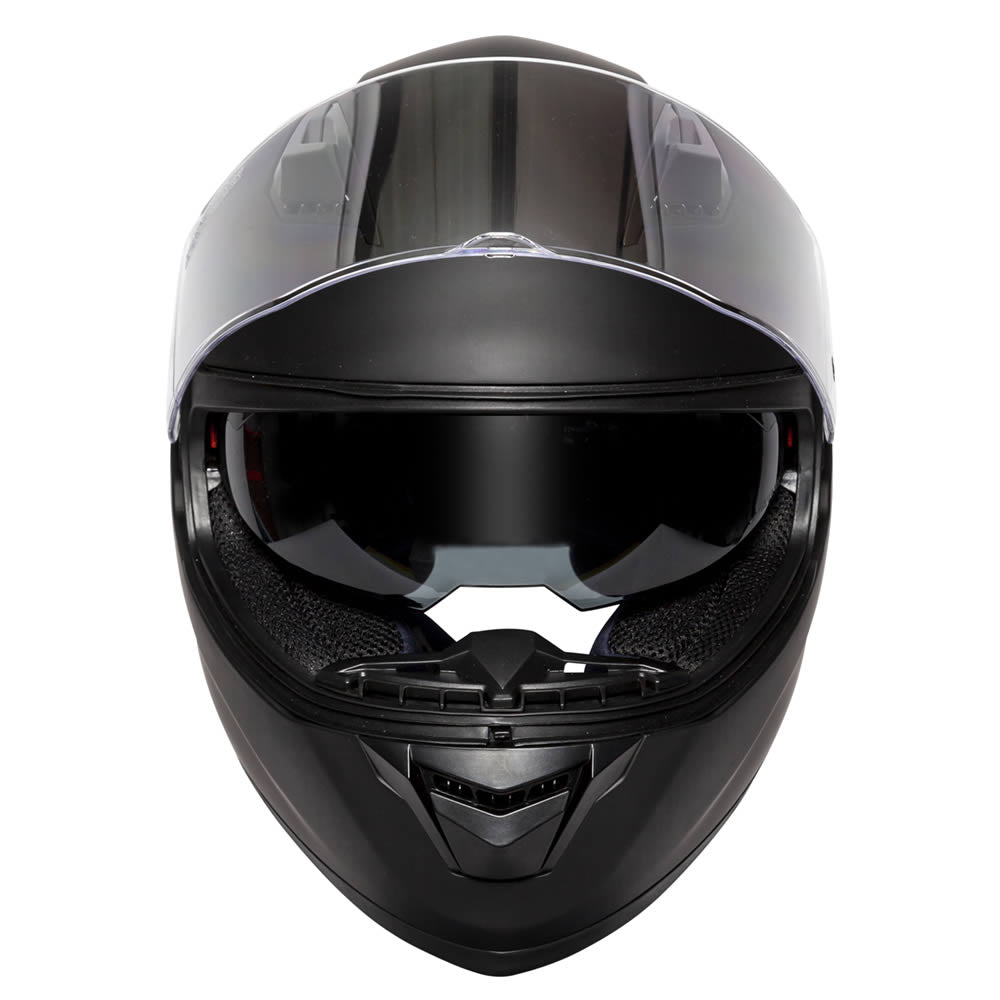 Spada SP17 Matt Black Full Face Helmet