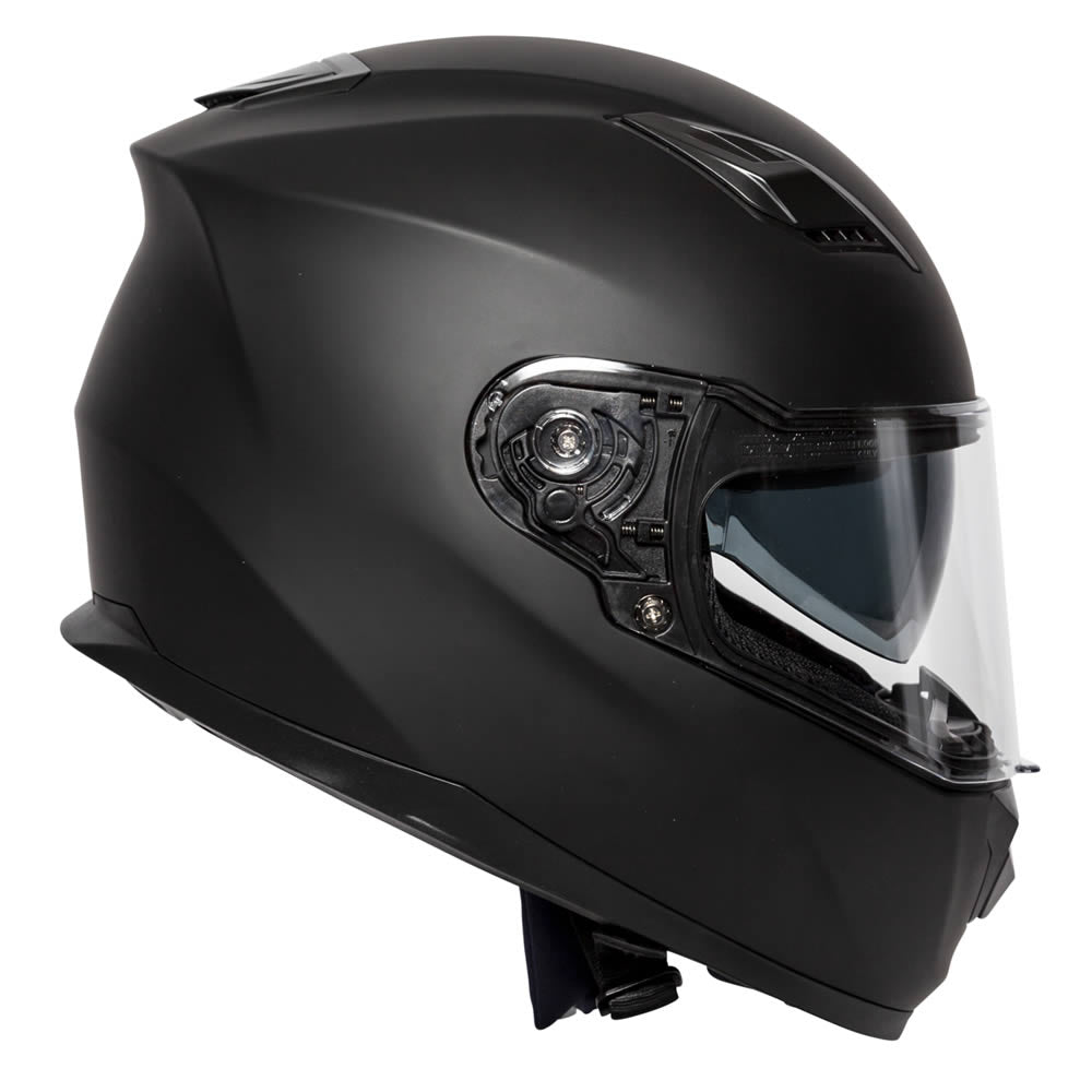 Spada SP17 Matt Black Full Face Helmet