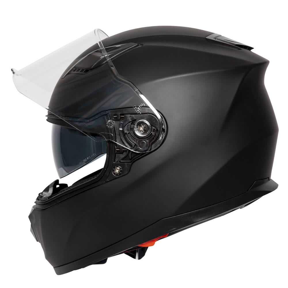 Spada SP17 Matt Black Full Face Helmet