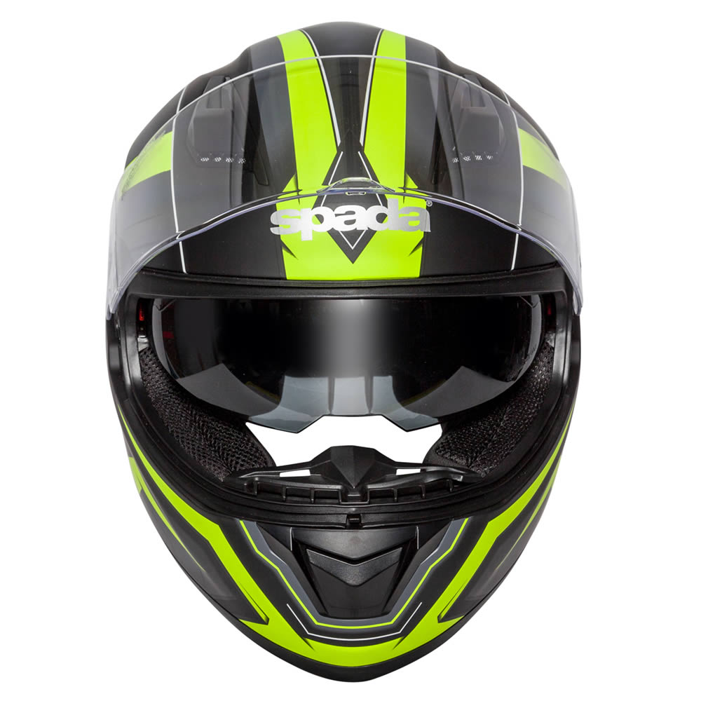 Spada SP17 Ruler Yellow Full Face Helmet