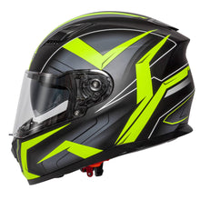 Spada SP17 Ruler Yellow Full Face Helmet