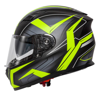 Spada SP17 Ruler Yellow Full Face Helmet