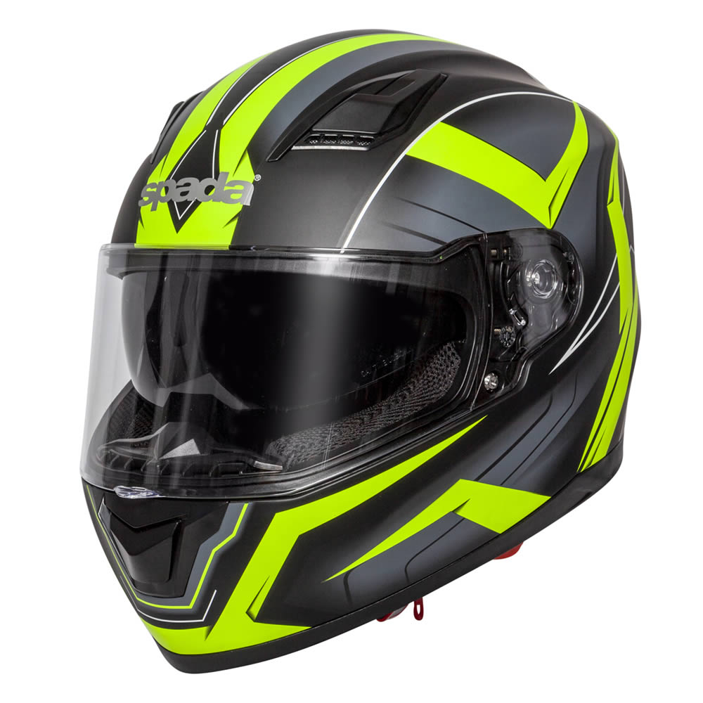 Spada SP17 Ruler Yellow Full Face Helmet