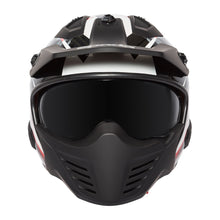 Spada Storm White Red Blue Open Face Helmet