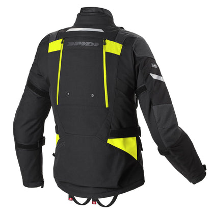 Spidi Armakore CE Jacket Black Fluo Yellow