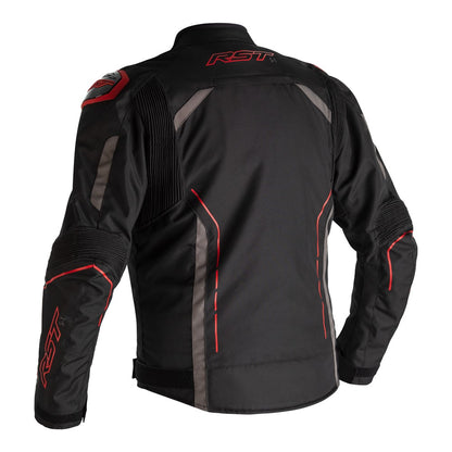 RST S-1 CE Textile Jacket Black Grey Red